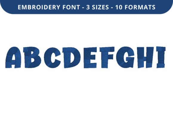 Cake Layer Font a to I: A Designer's Review for Stitchers