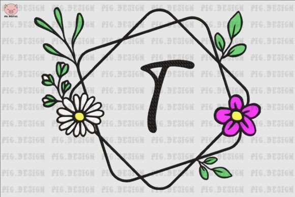 Flower Daisy Font T: A Seasonal Embroidery Review