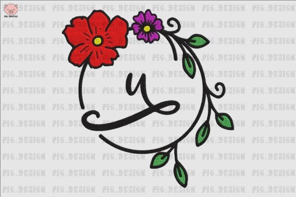 Flower Font U: A Seasonal Embroidery Review