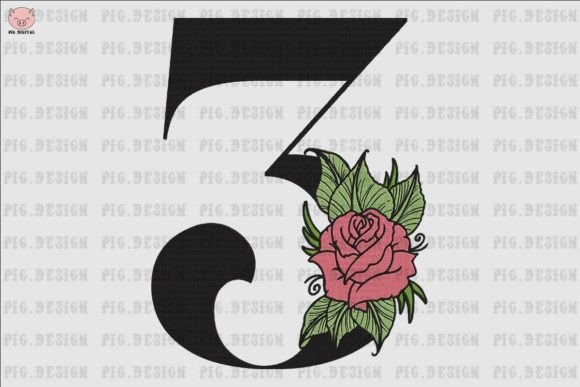 Flower Rose Font 3: A Seasonal Embroidery Review