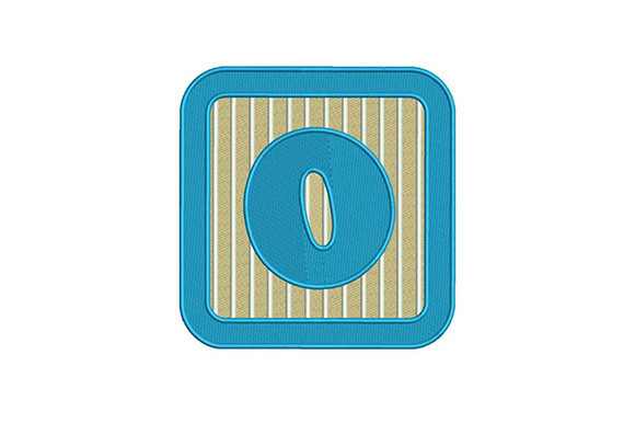 Number 0 Charm: A Designer's Take on Back-to-School Stitching