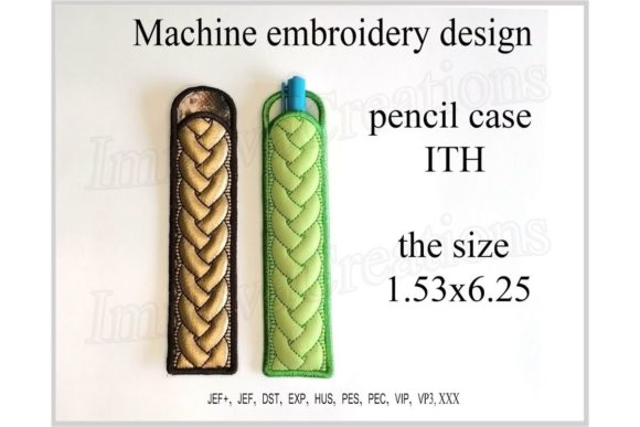 Pencil Case in the Hoop: A Craft Fair Designer's Review