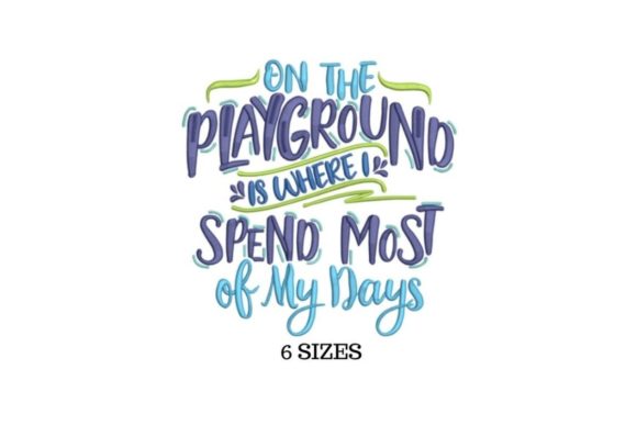 Playground: A Fresh Take on Back To School Embroidery