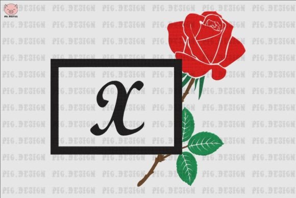 Rose Font X Review: A Floral Script for Back to School Embroidery