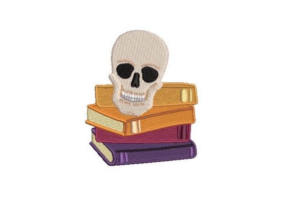Skull on Stack of Books: A Craft Fair Best-Seller Review