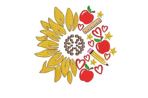 Teacher Sunflower: A Seasonal Embroidery Review