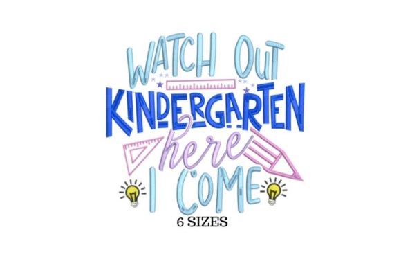 Watch Out: A Playful Back To School Embroidery Review